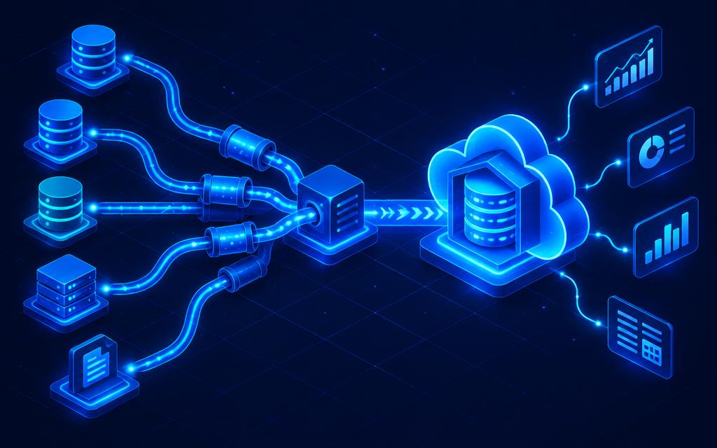 Data Engineering With Microsoft Fabric course illustration